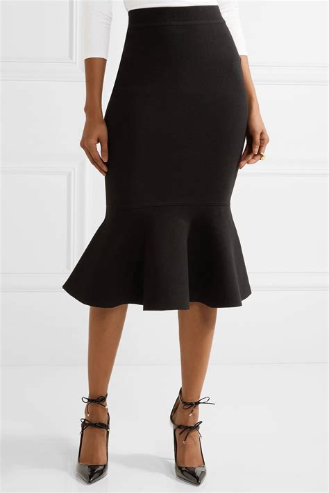 black michael michael kors julian midi skirt|Michael Kors Mid.